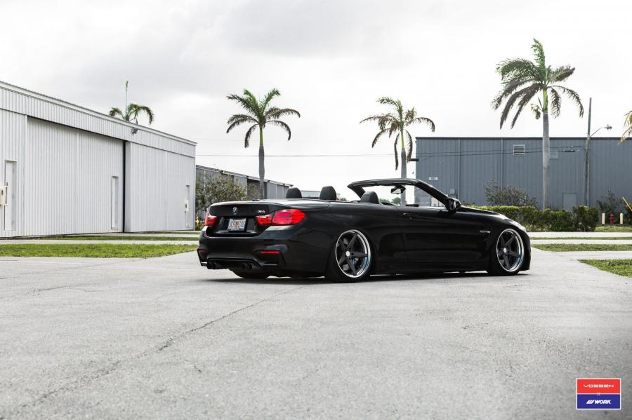  BMW M4 Convertible on Vossen Wheels (VWS-3) 2018 года  (фото 11 из 17)